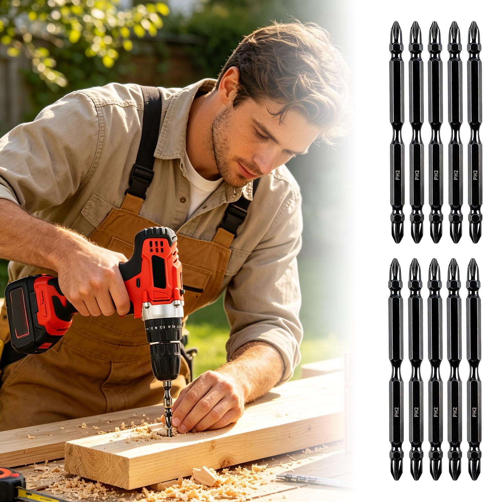 Screwdriver Set - Zestaw bitów magnetycznych do wiertarki, dwustronne