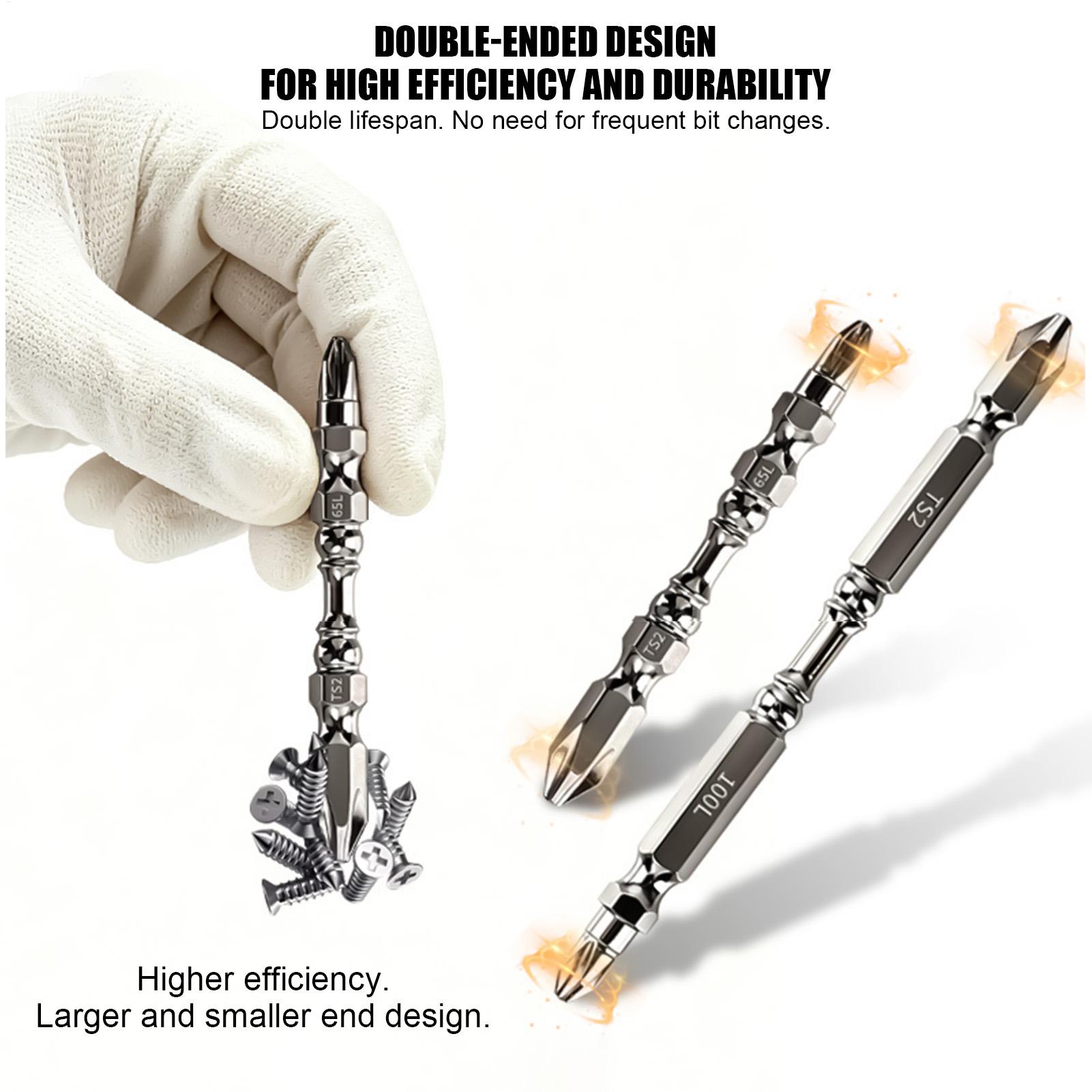 Screwdriver Set - Zestaw bitów do wkrętaka magnetyczny, wytrzymały,