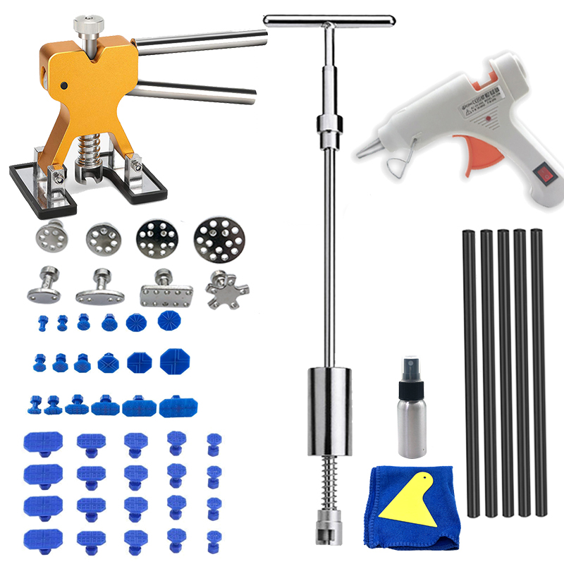 Hand Tools In Workshop - Ściągacz do usuwania wgnieceń w samochodzie