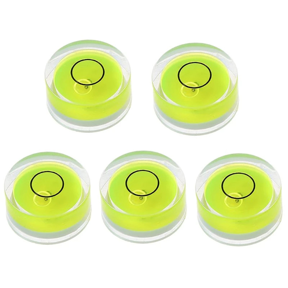 Spirit Level - 5 szt. Precyzyjna okrągła mała poziomica