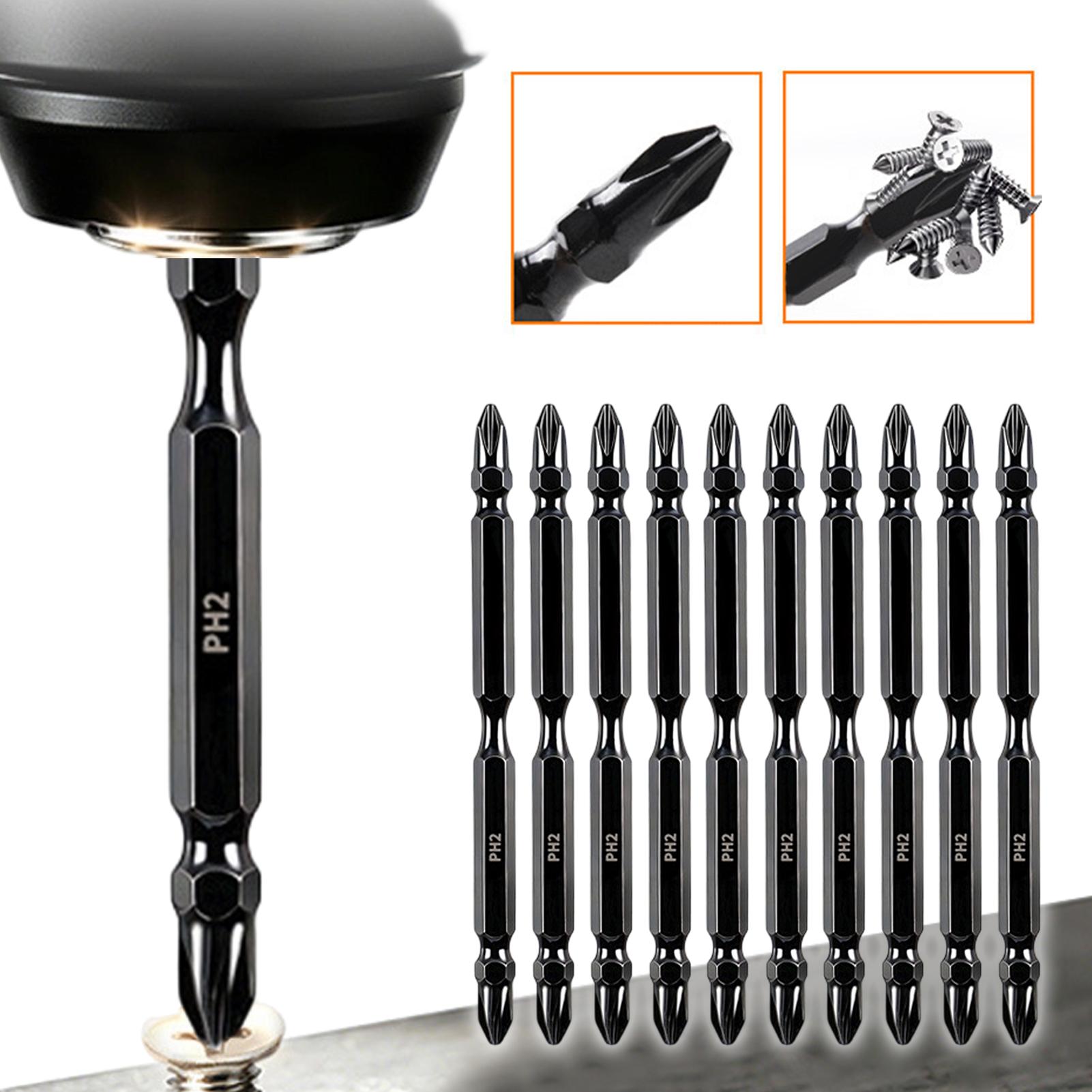 Screwdriver Set - Zestaw bitów magnetycznych dwustronnych, frezowanych, wielofunkcyjnych