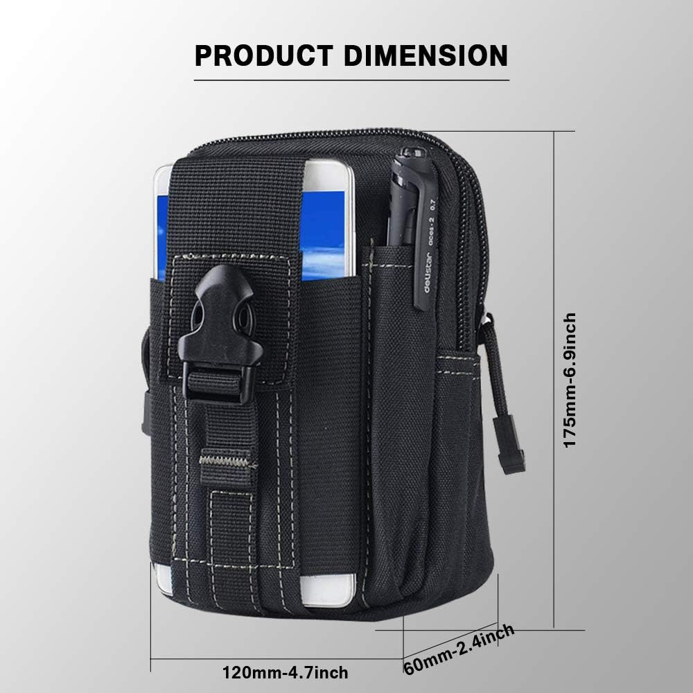 Taktyczna torba na pas Molle,  – Tool Bag recenzja i cena