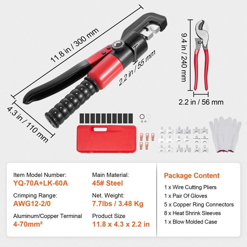 Hydrauliczna zaciskarka do kab – Tool Set recenzja i cena