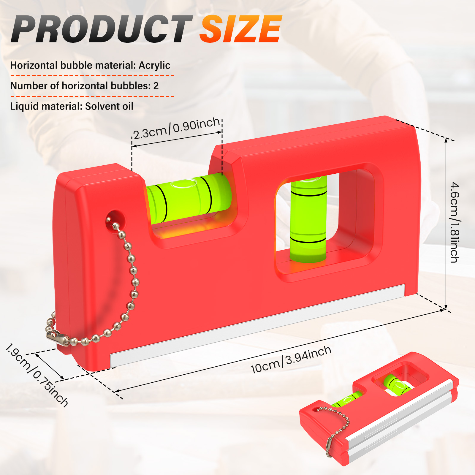 1 szt. Mini Magnetyczna Poziom – Spirit Level recenzja i cena
