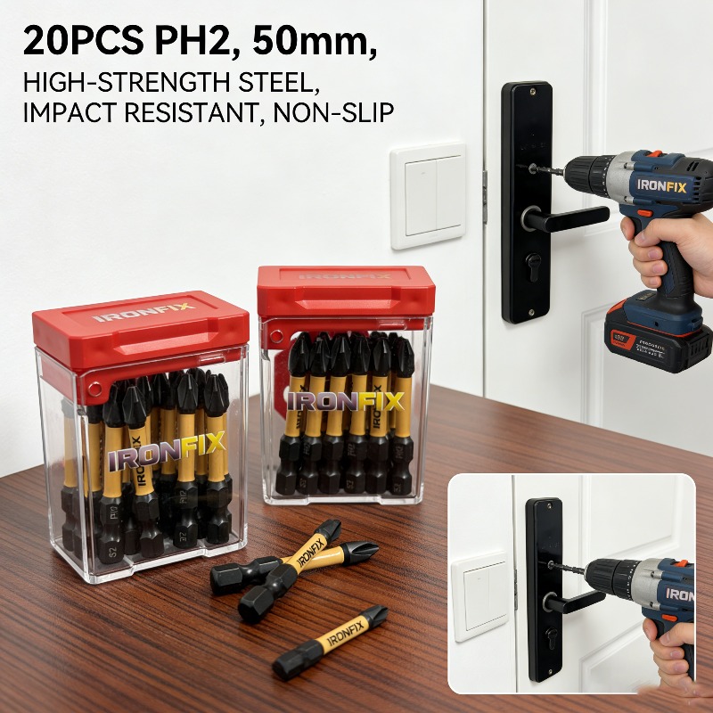 Wytrzymały zestaw 20 bitów do  – Screwdriver Set recenzja i cena