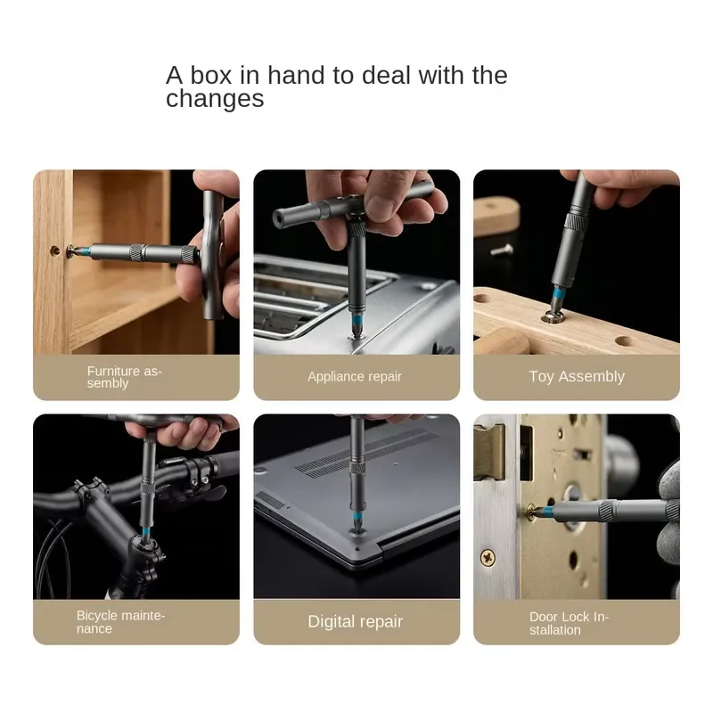 Zestaw wkrętaków z grzechotką  – Screwdriver Set recenzja i cena