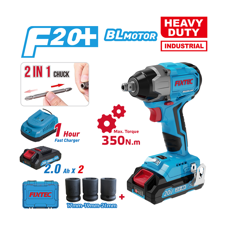 Przemysłowy bezszczotkowy kluc – Socket Wrench recenzja i cena
