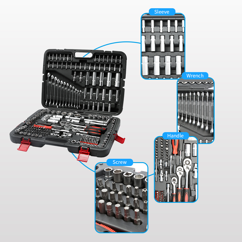 215-częściowy zestaw narzędzi  – Tool Set recenzja i cena
